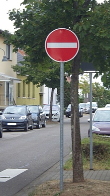 Einbahnstrasse ohne Radverkehr in Gegenrichtung