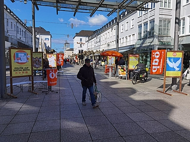 Kundgebung in Saarlouis am 26.2.2022